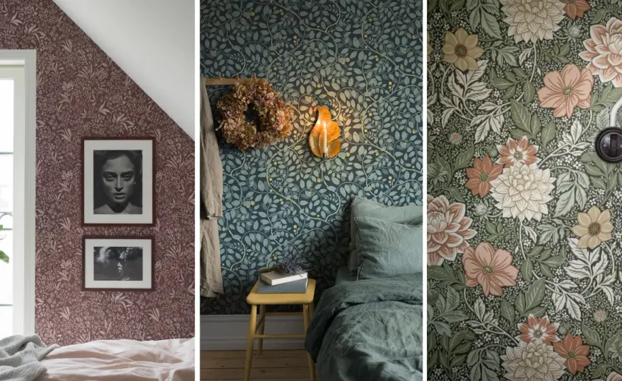 Tapeter inspiration - Välj rätt till ditt hem!