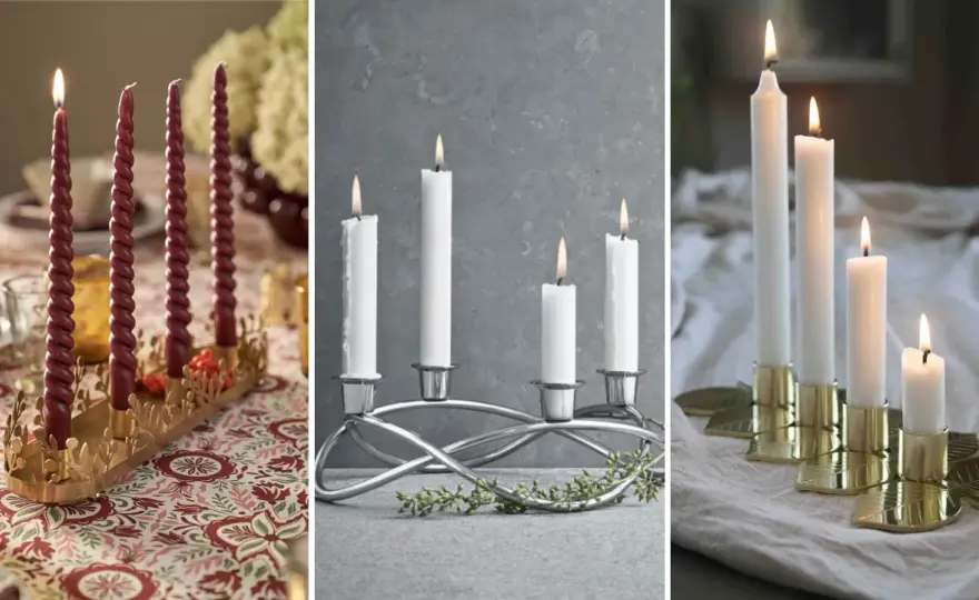 Pynta adventsljusstake - Så lyckas du med stil och balans