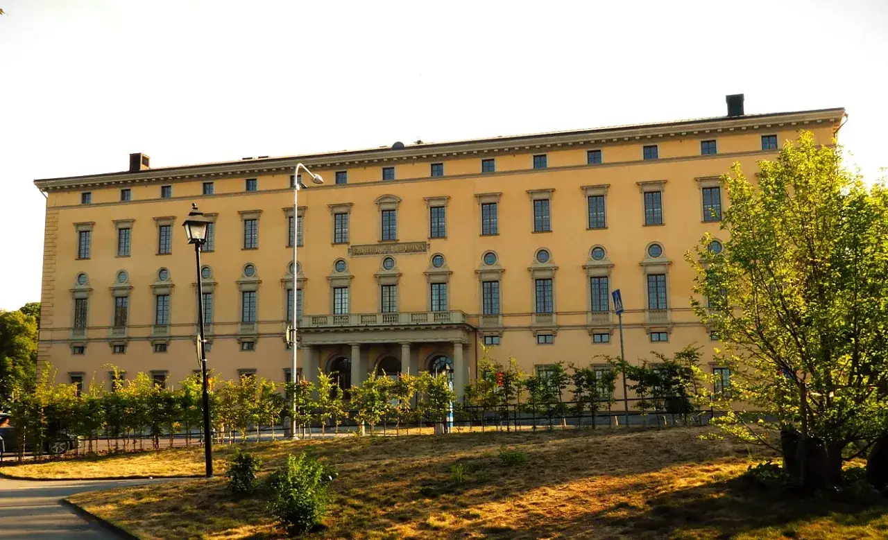 Carolina Rediviva, Uppsala universitetsbibliotek, d&auml;r Silverbibeln f&ouml;rvaras.